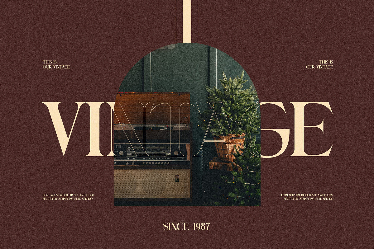 Calldera Elegant Serif Font, a Serif Font by Graphicxell (Photo 4 of 10)