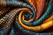 African fabric patterns. 32 images, a Background Graphic by Handmadefont (Thumbnail 3 of 10)