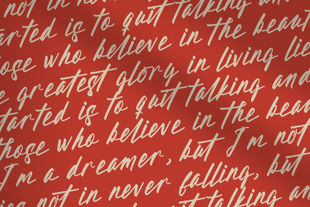 Aleghtoz Mountain Modern Script Font, a Script Font by stylishtype.co (Photo 8 of 20)