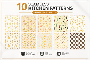 Seamless fruit design