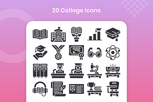 20 College - Glyph