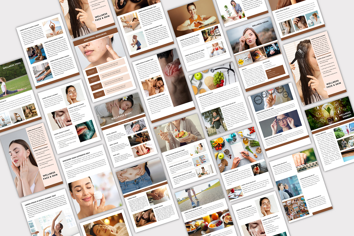 Health & Wellness Template, a Stationery Template by Designmela01 (Photo 9 of 9)