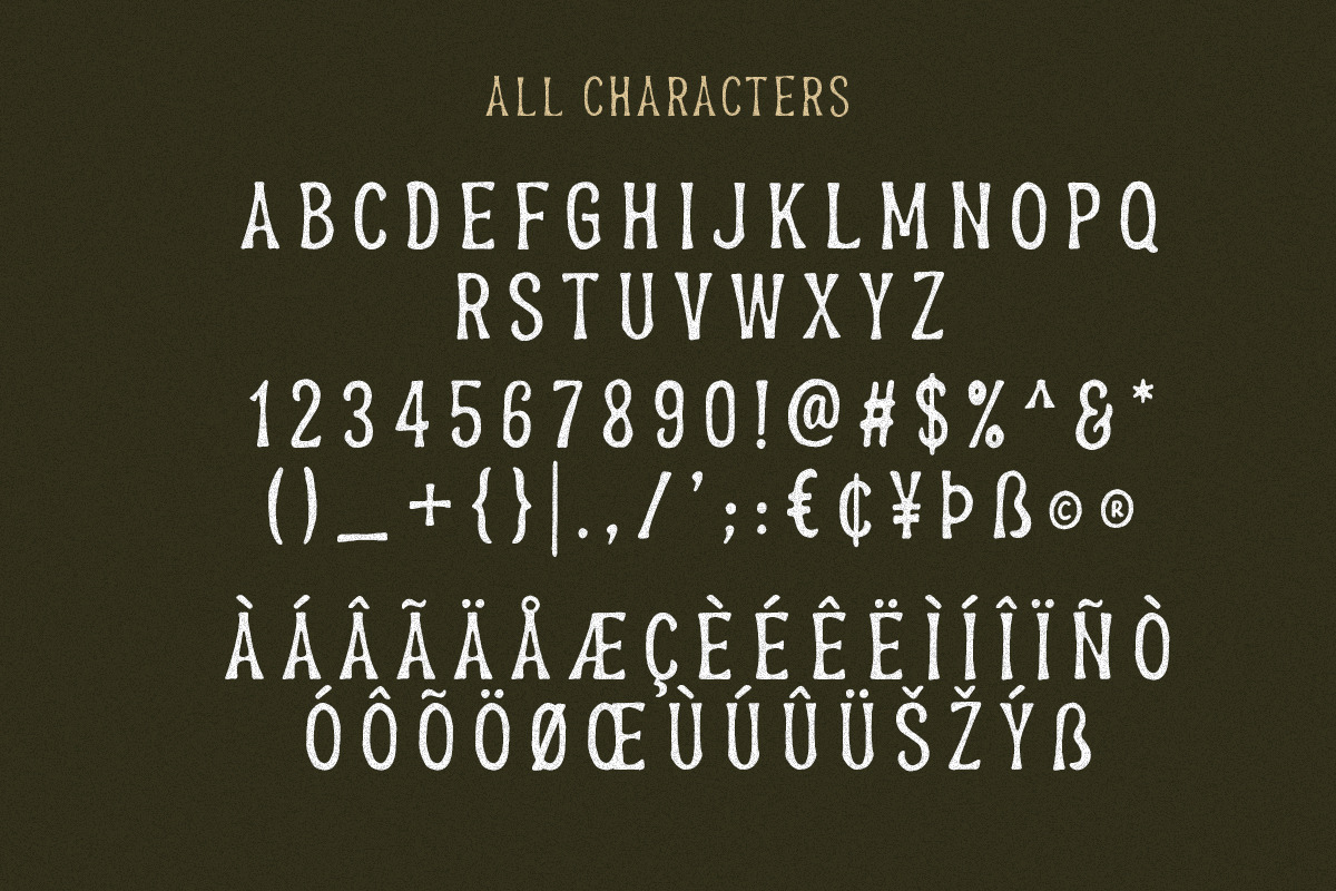 Branders - Condensed Handmade Font preview 6