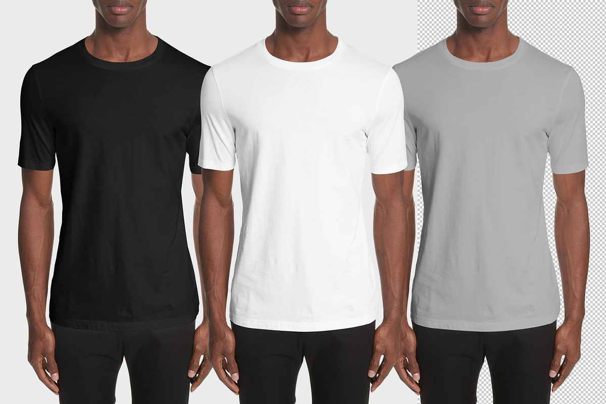 T-shirt Mock-Up (african Model), a Shirt Mockup by Mock-up Store (Photo 5 of 8)