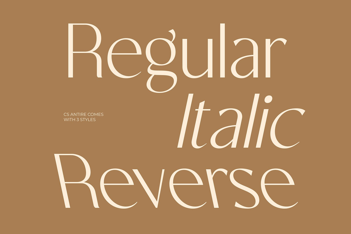 CS Antire – Clean Sans Serif, a Sans Serif Font by Craft Supply Co. (Photo 3 of 8)