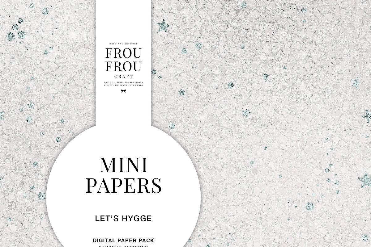 Marble Rose Gold Mini Papers, a Pattern Graphic by Frou Fou Craft (Photo 5 of 7)