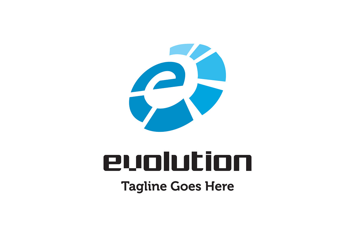 Evolution Logo, a Branding & Logo Template by ZHR Creative