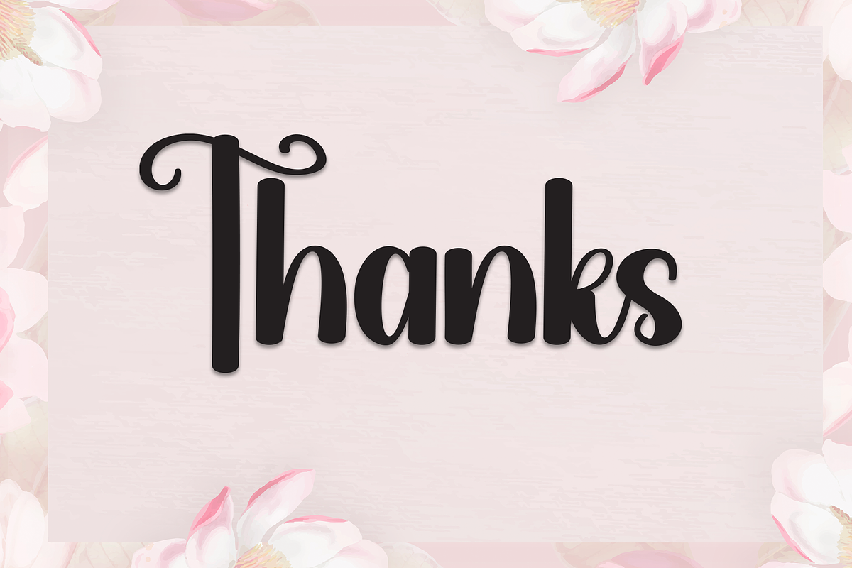 Angelic | Script Font, a Handwritten Font by Scratchones (Photo 9 of 9)
