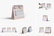 Desk Calendar Photoshop Mockup, a Books & Magazine Mockup by Graphic Deal (Thumbnail 8 of 8)