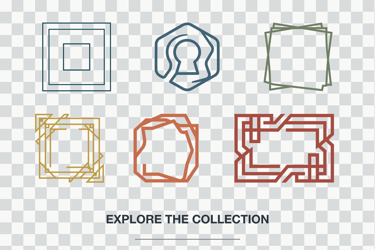 98 Decorative Ornamental Frames, an Object Graphic by designvectx (Photo 3 of 7)