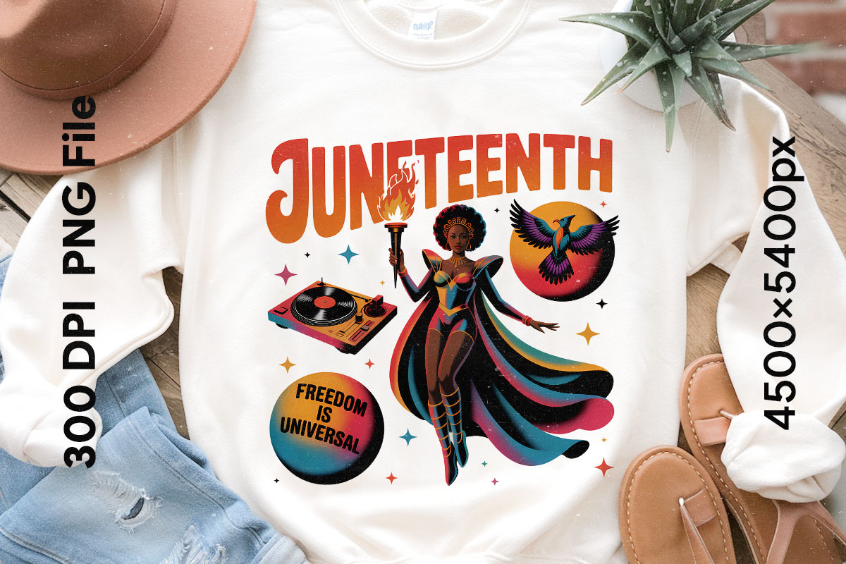 Juneteenth Retro Sublimation Bundle, an Object Graphic by GlitterCraft (Photo 8 of 61)