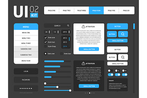 Vector UI template