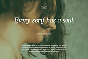Carmine Raysford | Nostalgic Serif, a Serif Font by Fargun Studio (Thumbnail 24 of 27)