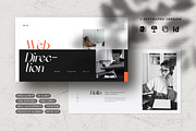 Web Direction Template, a Presentation Template by WhiteGraphic (Thumbnail 1 of 7)