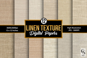 Linen Texture Digital Backgrounds