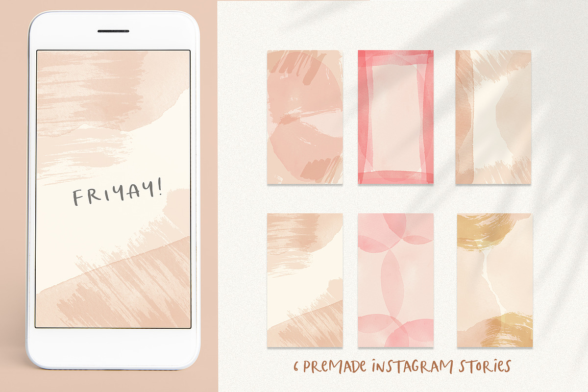 Inky Abstract Photoshop Brushes, a Brush Add-On by Sweet Fig (Photo 8 of 10)