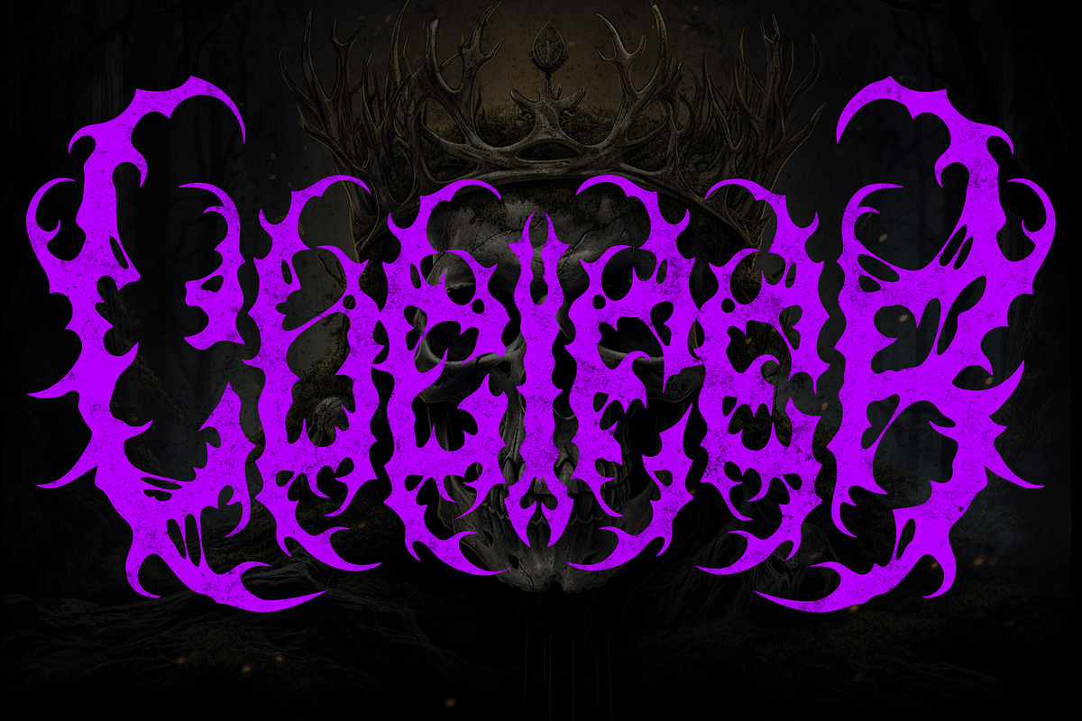 CHAOS – Black Metal Font, a Blackletter Font by Fonday Studio (Photo 3 of 9)