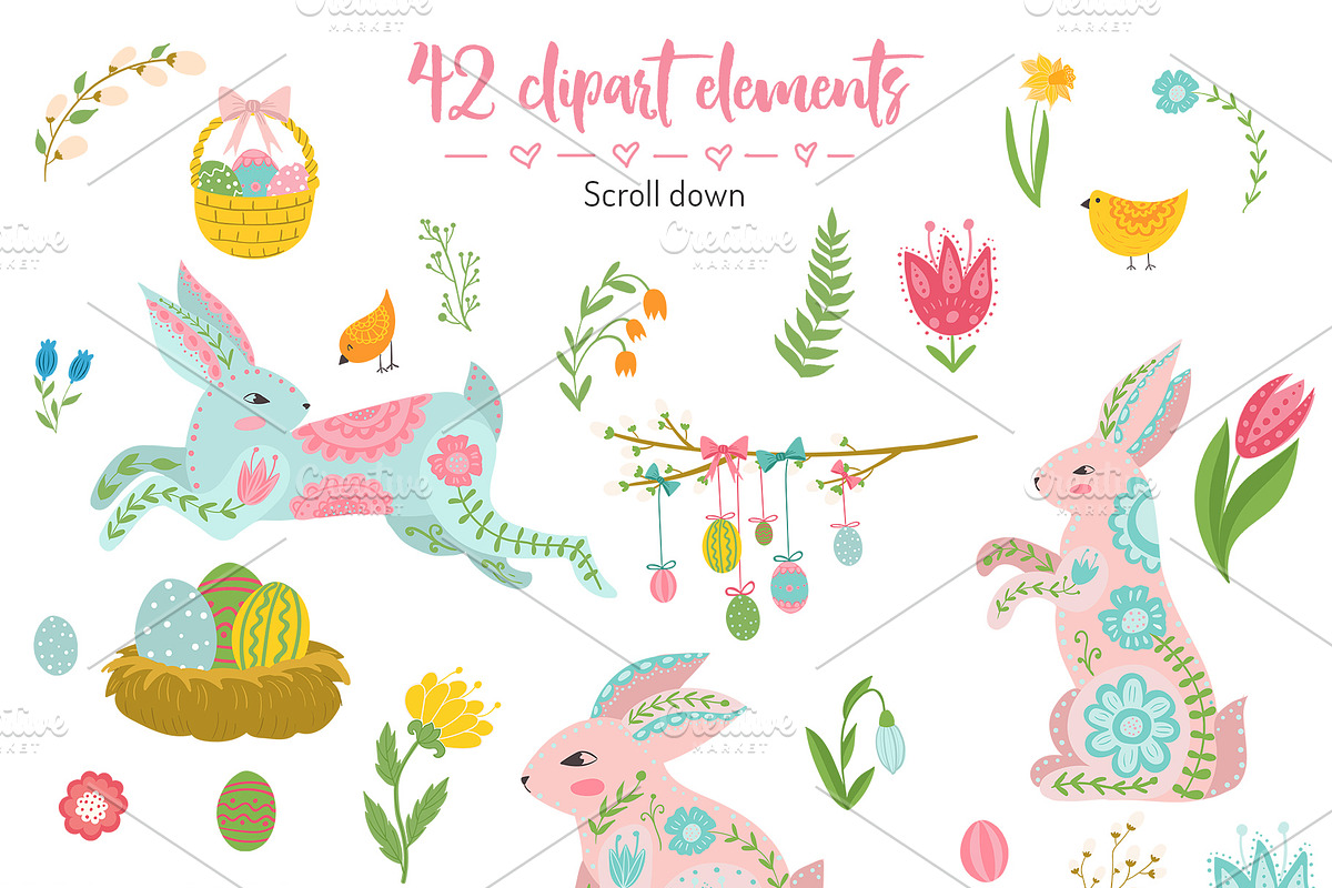 Spring and Easter, a Food Illustration by Olesya Agudova (Photo 2 of 11)