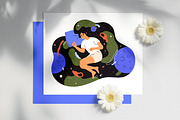 Sleeping people have dreams at night, a Person Illustration by Good Studio (Thumbnail 11 of 12)