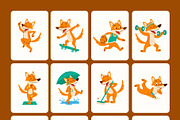 50 Fox Vectors Illustration, an Animal Illustration by Brickclay (Thumbnail 9 of 10)