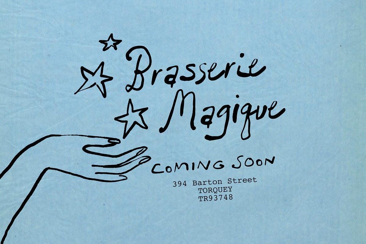 Picasso by Moonlight Font Duo, a Handwritten Font by Nicky Laatz (Photo 7 of 17)