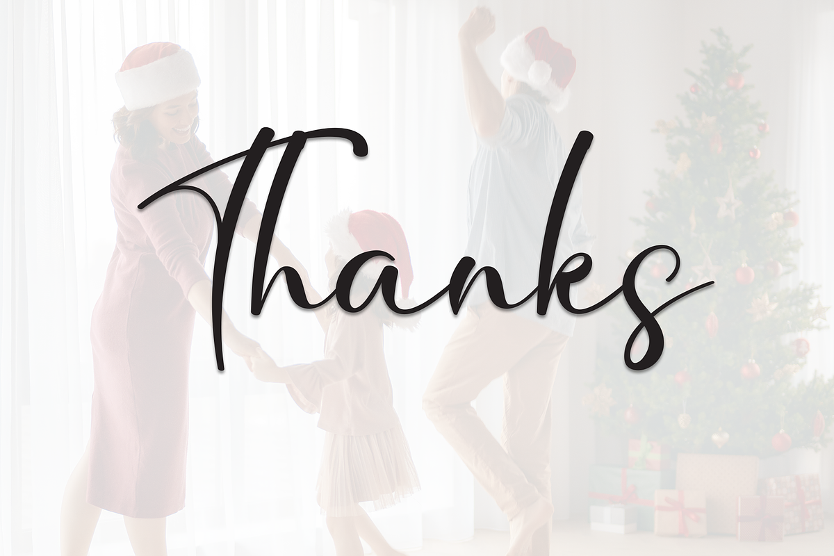 Dancing Christmas | Script Font, a Handwritten Font by Scratchones (Photo 8 of 8)