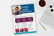 Fun Colorful Influencer Media Kit, a Resume Template by Helen Thompson Design (Thumbnail 1 of 3)