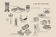 Italy illustration Venice Bundle, an Object Illustration by CraftingOnSunday (Thumbnail 2 of 3)