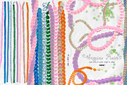 Sequins Pixie Collage Kit, an Object Graphic by Purple (Thumbnail 4 of 14)
