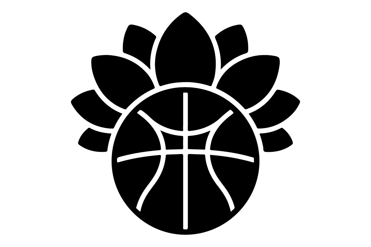 Basketball Lotus Emblem, an Object Graphic by Gfx_Store (Photo 9 of 15)