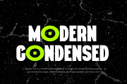 Kegono - Modern Retro Condensed Font, a Sans Serif Font by QR Design Studio (Thumbnail 2 of 15)