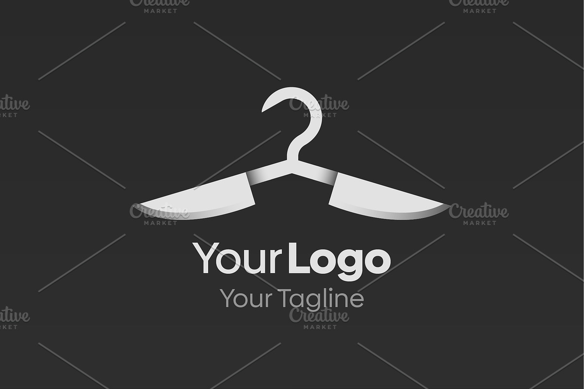 Sharp Fashion Logo Template, a Branding & Logo Template by Grapixy (Photo 2 of 3)