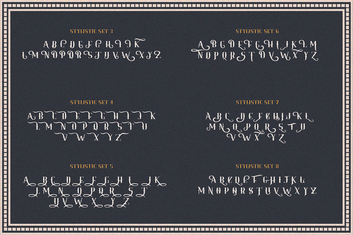 Royale Kingdom ~ Vintage Typeface, a Font by Youthlabs Studio (Photo 9 of 13)