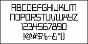 Dispensary JNL, a Sans Serif Font by Jeff Levine Fonts (Thumbnail 3 of 5)