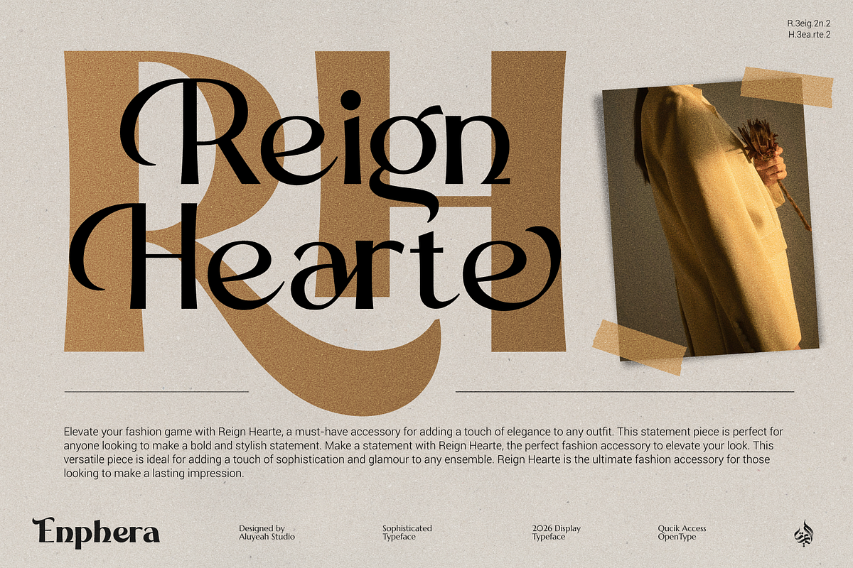 Enphera, a Serif Font by Aluyeah Studio (Photo 8 of 15)