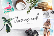Smooth River Font, a Script Font by Ivan Rosenberg (Thumbnail 5 of 13)