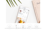 150 White Instagram Highlight Covers, a Social Media Template by Indie Grace Design (Thumbnail 2 of 4)