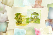 Spring Imagination Texture Set, an Illustration by Digidesignresort (Thumbnail 2 of 7)