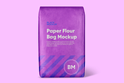 Paper Flour Bag Mockup, a Packaging Mockup by BlackMockup (Thumbnail 8 of 12)