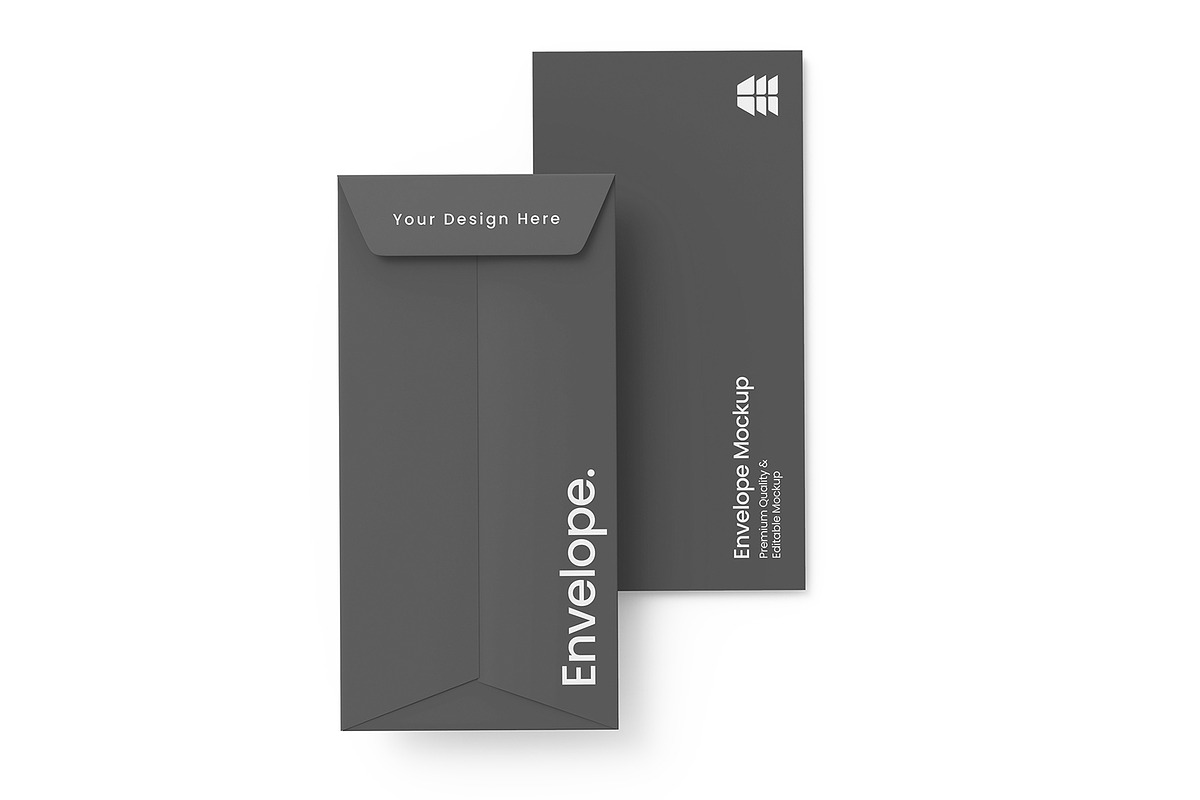Envelope Mockup PSD Template, an Advertising Mockup by graphypix (Photo 3 of 4)
