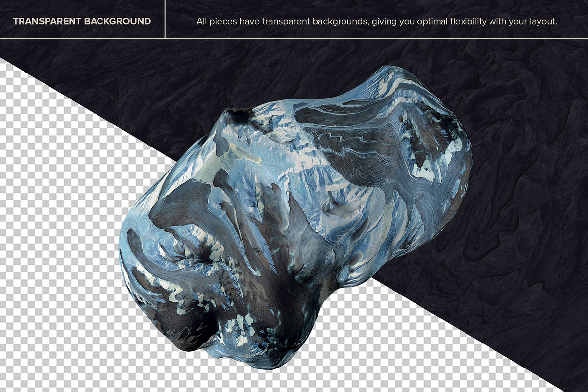 Dimension: 30 Abstract 3D Shapes, a Texture Graphic by Chroma Supply (Photo 2 of 13)