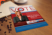 Vote Election Flyer Template, a Flyer Template by SeraphimChris (Thumbnail 3 of 4)