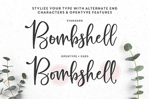 Hey Bombshell Font Family