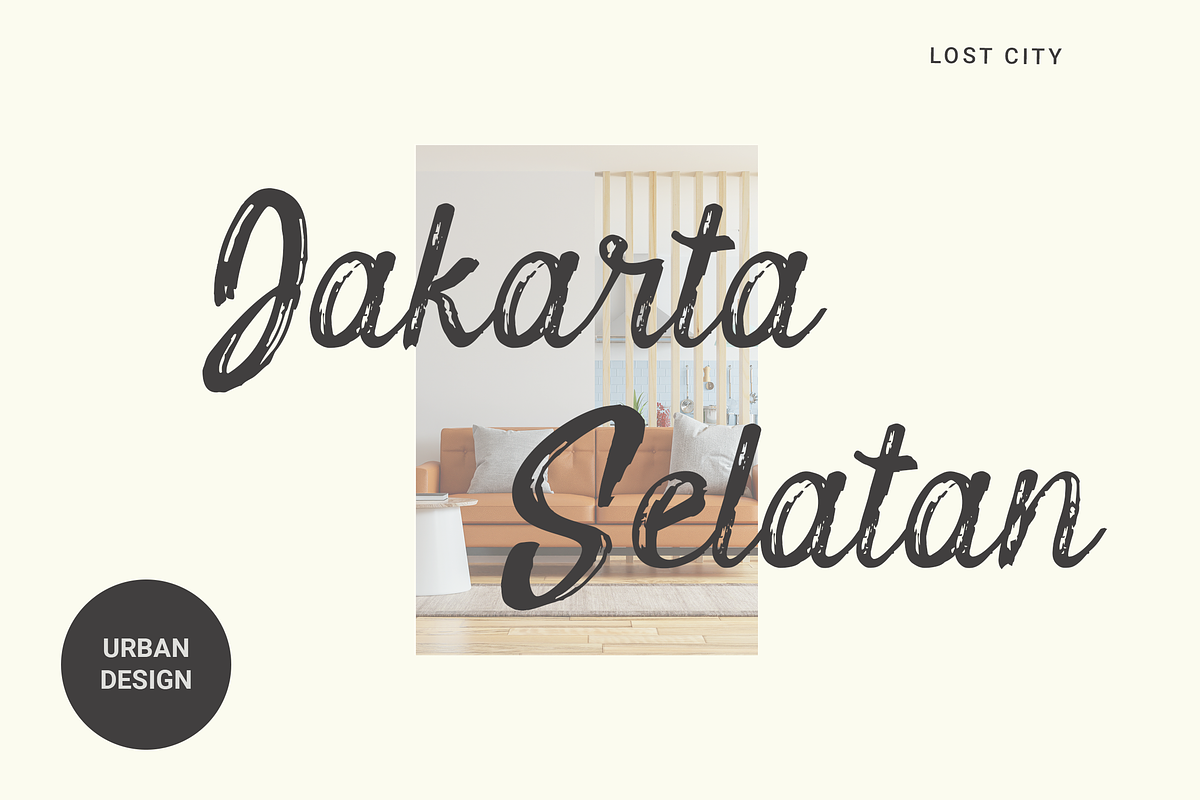 Lost City | Natural Retro Brush Font, a Script Font by Tigadestd Type (Photo 3 of 7)