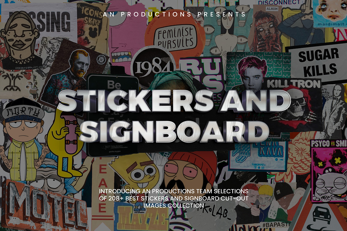 1775+ Mega Collage Creator Bundle, an Object Graphic by AN Productions (Photo 9 of 20)