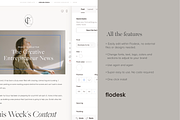 Flodesk Weekly Newsletter Template, an Email Template by Tabitha Emma (Thumbnail 4 of 7)