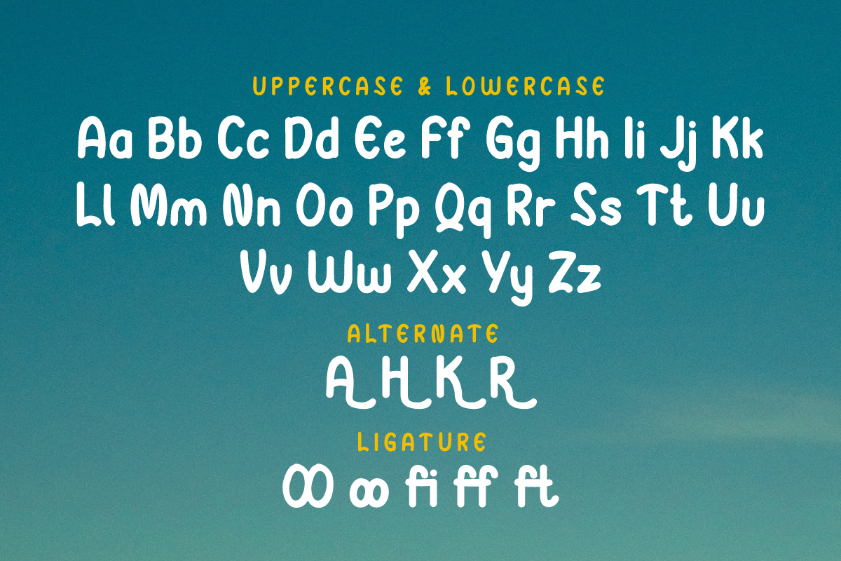 KYRAL | Summer San Serif Display, a Sans Serif Font by twinstd (Photo 8 of 10)