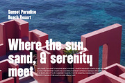 Romarie - Modern Condensed Sans, a Sans Serif Font by TypeLogue (Thumbnail 2 of 5)