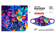 Cute Masker Design & mockup, a Mask Mockup by singpentinkhappy (Thumbnail 10 of 16)