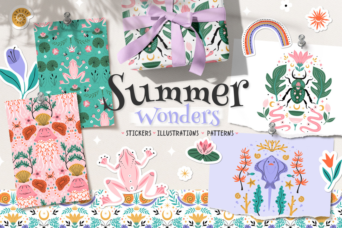 Summer Wonders collection, an Object Graphic by DariSmartArt (Photo 1 of 14)